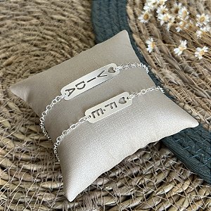 Pulseira chapinha Fé