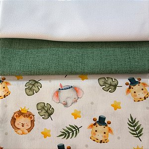 KIT 135 - 3 PEÇAS -(Com Fustão) - CADA PEÇA MEDE 25 CM X 150 CM