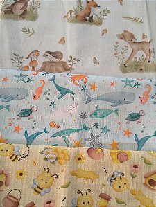 KIT 158 - 3 PEÇAS - CADA PEÇA MEDE 15 CM X 150 CM
