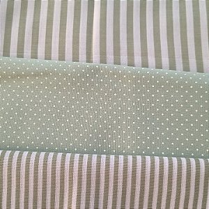 KIT 161 - 3 PEÇAS -(Com Tio Tinto Malva) - CADA PEÇA MEDE 15 CM X 150 CM