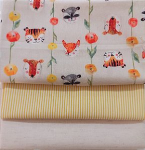 KIT 327 - 3 PEÇAS - CADA PEÇA MEDE 20 CM X 150 CM