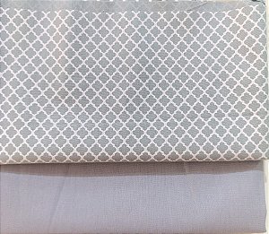 KIT 257 - 3 PEÇAS - (Cinza) - CADA PEÇA MEDE 20 CM X 150 CM