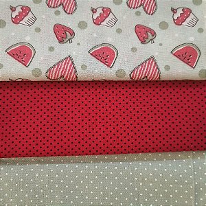 KIT 259 - 3 PEÇAS - CADA PEÇA MEDE 20 CM X 150 CM