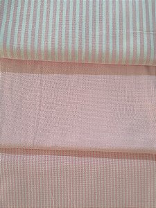 KIT 270 - 3 PEÇAS - (Com Fio Tinto) - CADA PEÇA MEDE 20 CM X 150 CM