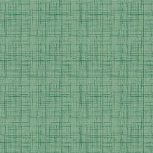 Tecido Tricoline Tramas Rabisco Verde Antigo (Nova Versão) - Peripan - 50 x 150 cm