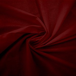 Tecido Tricoline Liso Marsala (Vermelho) - Peripan - 50 x 150 cm