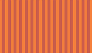 Tecido Tricoline Listrado Colorê Laranja (3 mm) - Tecidos Caldeira - 50 x 150 cm