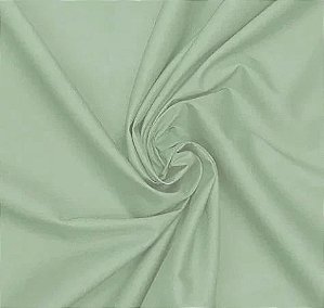 Tecido Percal 200 Fios 100% Algodão - Verde Seco - Teksana - 50 x 250 cm