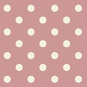 Tecido Tricoline Poá Bola (8 mm) Rosê - Tecidos Caldeira - 50 x 150 cm