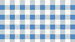 Tecido Tricoline Xadrez Azul (6 mm) - TC - 50 x 150 cm