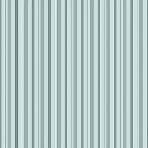 Tecido Tricoline Listrado Azul - Fuxicos e Fricotes - 50 x 150 cm