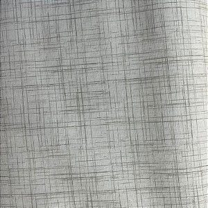 Tecido Tricoline Tramas Rabisco Cinza Fundo Branco (Nova Versão) - Peripan - 50 x 150 cm