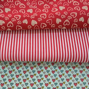 KIT 123 - 3 PEÇAS - CADA PEÇA MEDE 15 CM X 150 CM