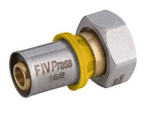 CONECTOR FÊMEA MÓVEL GAS 20 mm x 3/4" EMMETI