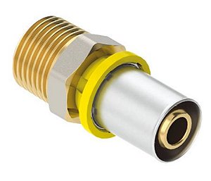 CONECTOR MACHO GAS 20 mm x 1/2" EMMETI