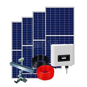 Kit Gerador Fotovoltaico 3,36kWp - 450kWh/mês DEYE/OSDA FIB/MADEIRA
