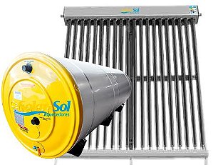 Kit Aquecedor Solar Boiler 500 Lts Coletor Vácuo 25 Tubos