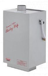 Sauna A Vapor | BABY POP INOX - GLP Baixa Pressão - 8m³ - SOCALOR