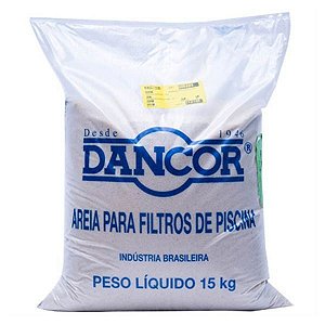 Areia Especial para Filtro DANCOR / 15Kg