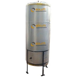 Boiler 200 litros / ALTA PRESSÃO / VERTICAL /  INOX 304 / SolareSol