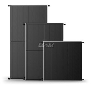 Coletor Solar Fechado - Inox 1x1 PP ROSCA / SolareSol