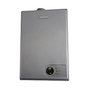 Aquecedor De Água A Gás IN-230D PRATA GLP INOVA - 27,5 L/min