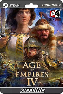 Age of Empires IV Pc Steam Offline DELUXE EDITION  - Modo Campanha