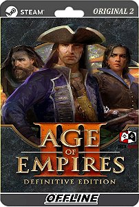Age of Empires 3 Pc Steam Offline DEFINITIVE EDITION - Modo Campanha