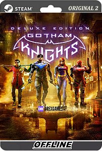 Gotham Knights Pc Steam Offline Deluxe Edition - Modo Campanha - Loja  DrexGames - A sua Loja De Games