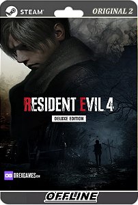 Resident Evil 4 Remake Deluxe Edition Pc Steam Offline + DLC Separate Ways