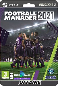 Football Manager 2021 Pc Steam Offline + Editor In-Game