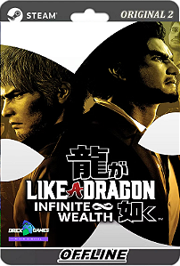 Like a Dragon Infinite Wealth Ultimate Edition PC Steam Offline