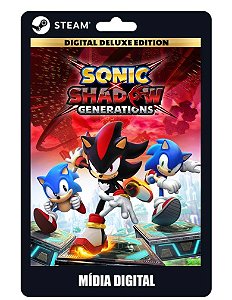 Sonic X Shadow Generations Digital Deluxe Edition Steam Offline Midia Digital