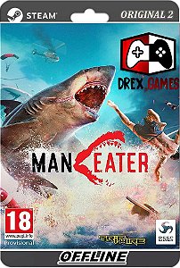Maneater PC Epic Games Offline + Todas DLCS