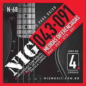 ENCORD BAIXO 4 CDS - NIG N68