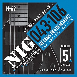 ENCORD BAIXO 5 CDS - NIG N69