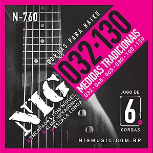 ENCORD BAIXO 6 CDS - NIG N760