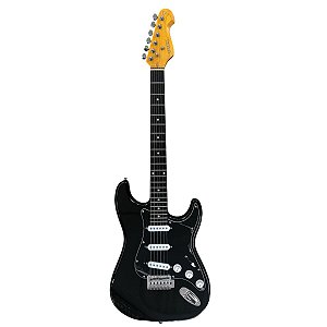 GUITARRA STRATO S+S+S PRETA - ST1 AVL