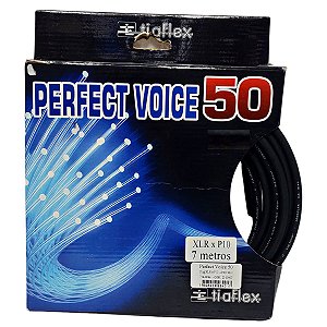 CABO MICROFONE 7M - PERFECT VOICE 50