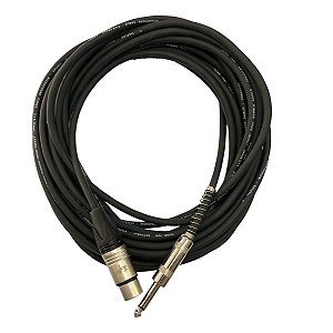 CABO MICROFONE 10M - (2 x 0,30mm)