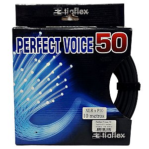 CABO MICROFONE 10M - PERFECT VOICE 50