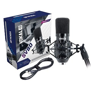 MICROFONE STUDIO - VOKAL SV80U USB