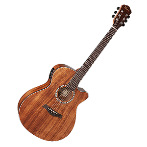 VIOLAO ELETRICO MINI JUMBO - HOFMA HMA285 STNT