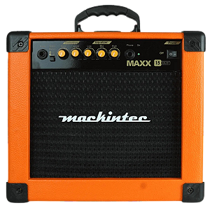 AMP GUITARRA - MACKINTEC MAXX 15 LARANJA