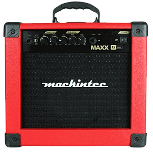 AMP GUITARRA - MACKINTEC MAXX 15 VERMELHO
