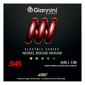 ENCORD BAIXO 5 CDS 0.45 - GIANNINI