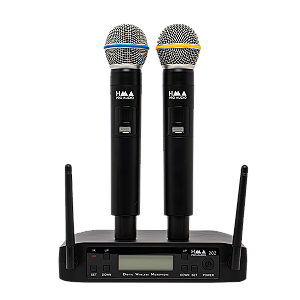 MICROFONE SEM FIO - HMA 202