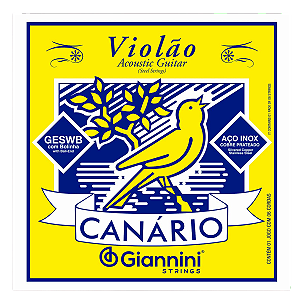 ENCORD VIOLÃO AÇO ESTUDANTE - GIANNINI CANÁRIO
