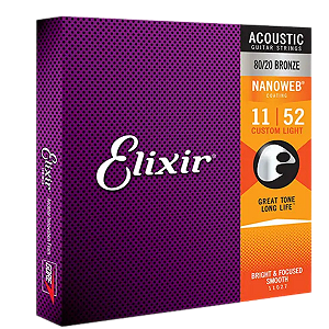 ENCORD VIOLÃO AÇO 011 - ELIXIR BRONZE