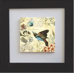 3001-028 Quadro de azulejo Decor - Pássaro